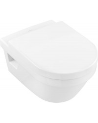 Wand-Tiefspül-WC Direct Flush compact+WC-Sitz Softclose,weiß